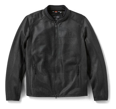Harley-davidson Men Willie G Skull Mesh Riding Jacket