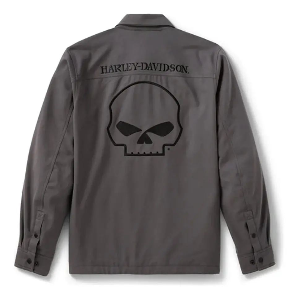 Harley-davidson Men Willie G Skull Riding Chore Jacket 2