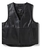 Harley-davidson Men Willie G Skull Leather Vest - Thumbnail 2