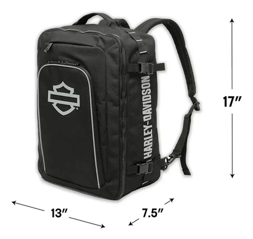 Harley-davidson Mega-pack Backpack 98110-26lx 9
