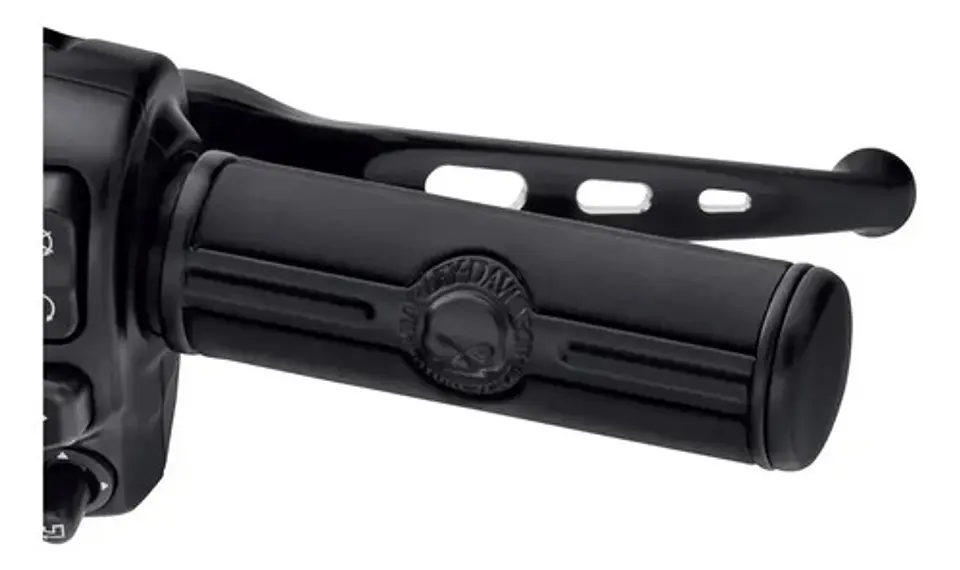Harley-davidson Willie G Skull Caveira Hand Grips 3