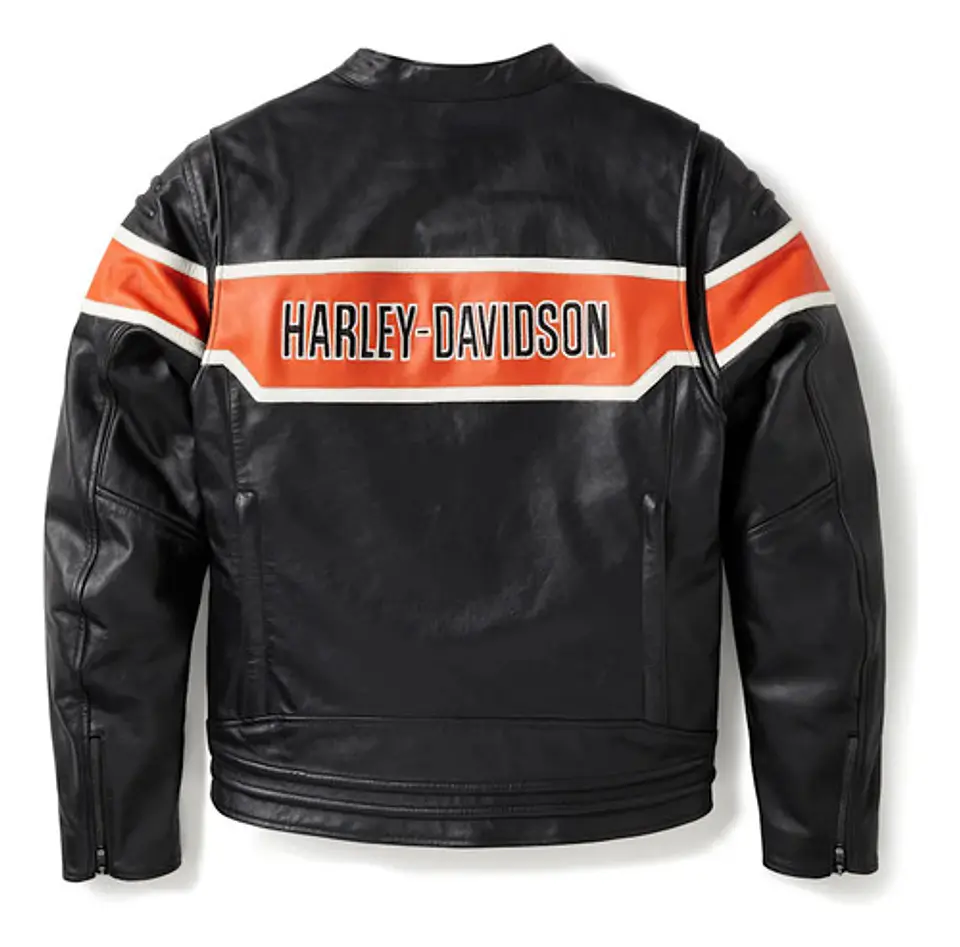 Jaqueta Couro Harley-davidson Trenton Riding Jacket 4xl 2