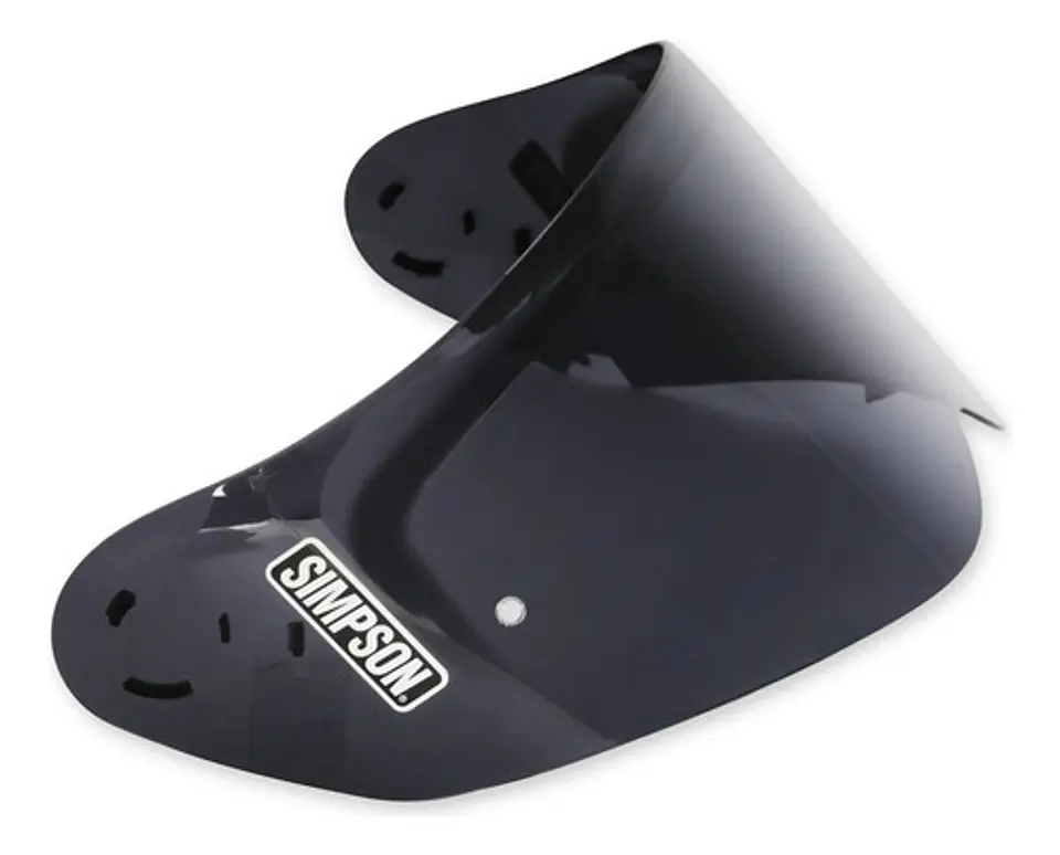 Viseira Simpson Ghost/speed Bandit Dark Smoke (fumê) 1