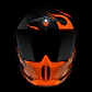 Capacete Ruroc Flames At4.0 Street + Viseira Fumê - Thumbnail 3