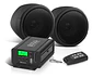 Alto Falantes Boss Moto 3 Pol. + Amplificador 600w Bluetooth - Thumbnail 1