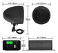 Alto Falantes Boss Moto 3 Pol. + Amplificador 600w Bluetooth - Thumbnail 5