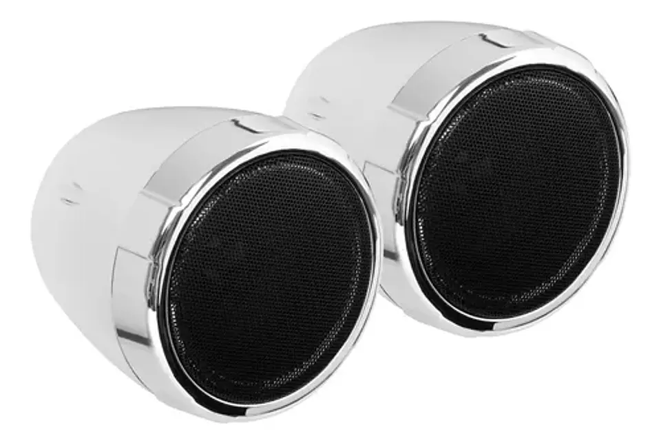 Alto Falantes Boss Moto 3 Pol. E Amplificador 600w Bluetooth 2
