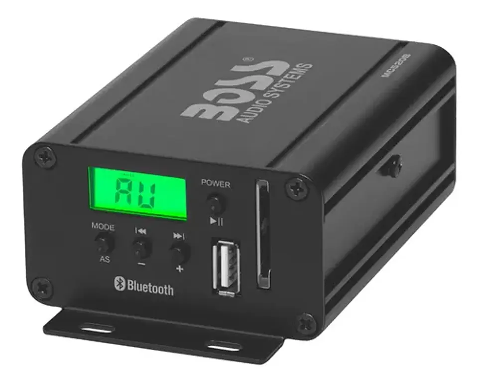 Alto Falantes Boss Moto 3 Pol. E Amplificador 600w Bluetooth 3