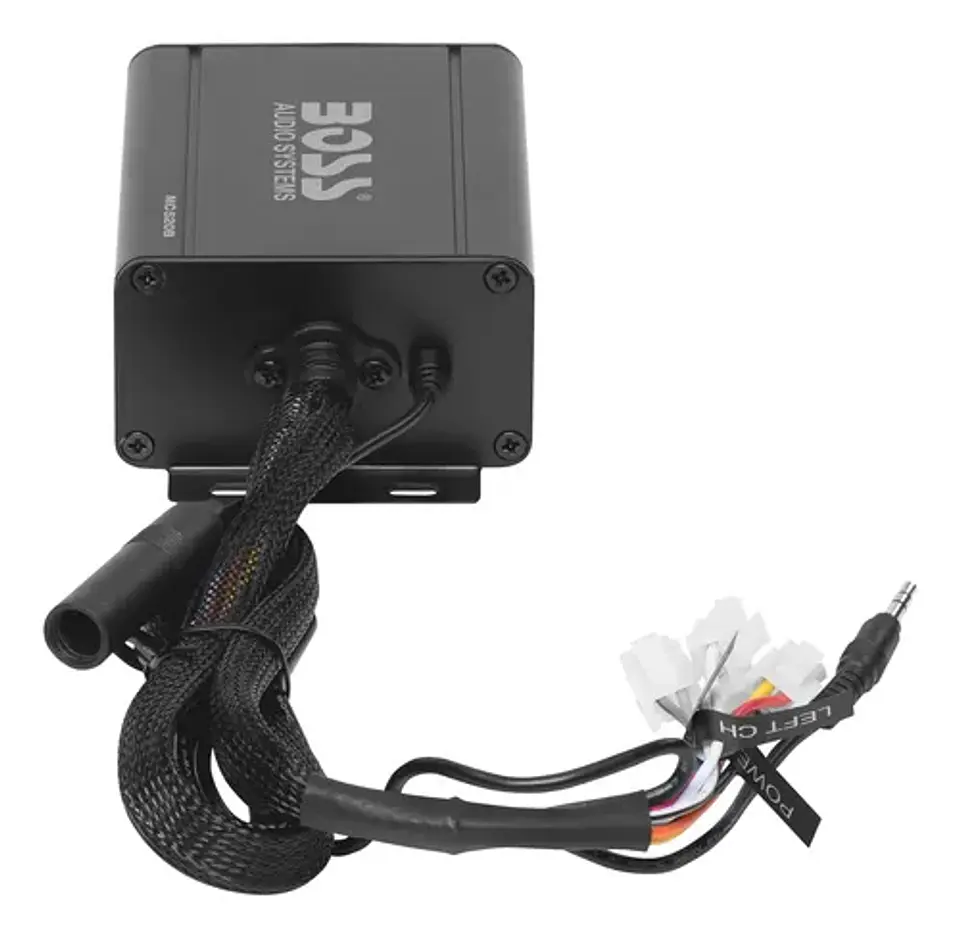 Alto Falantes Boss Moto 3 Pol. E Amplificador 600w Bluetooth 5