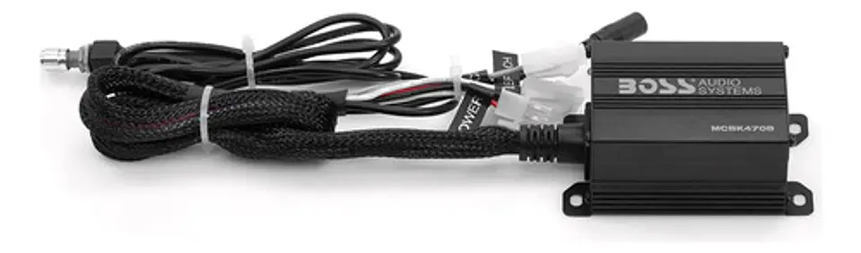 Alto Falantes Boss Moto 3 Pol. Amplificador 1000w Bluetooth 6