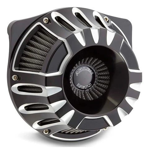 Filtro Ar Arlen Ness Deep Cut Inverted Para Harley-davidson
