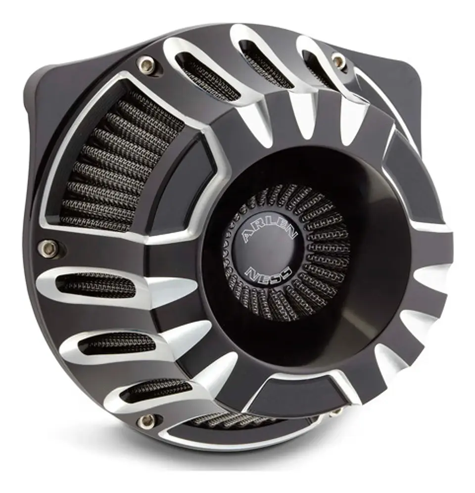 Filtro Ar Arlen Ness Deep Cut Inverted Para Harley-davidson 1