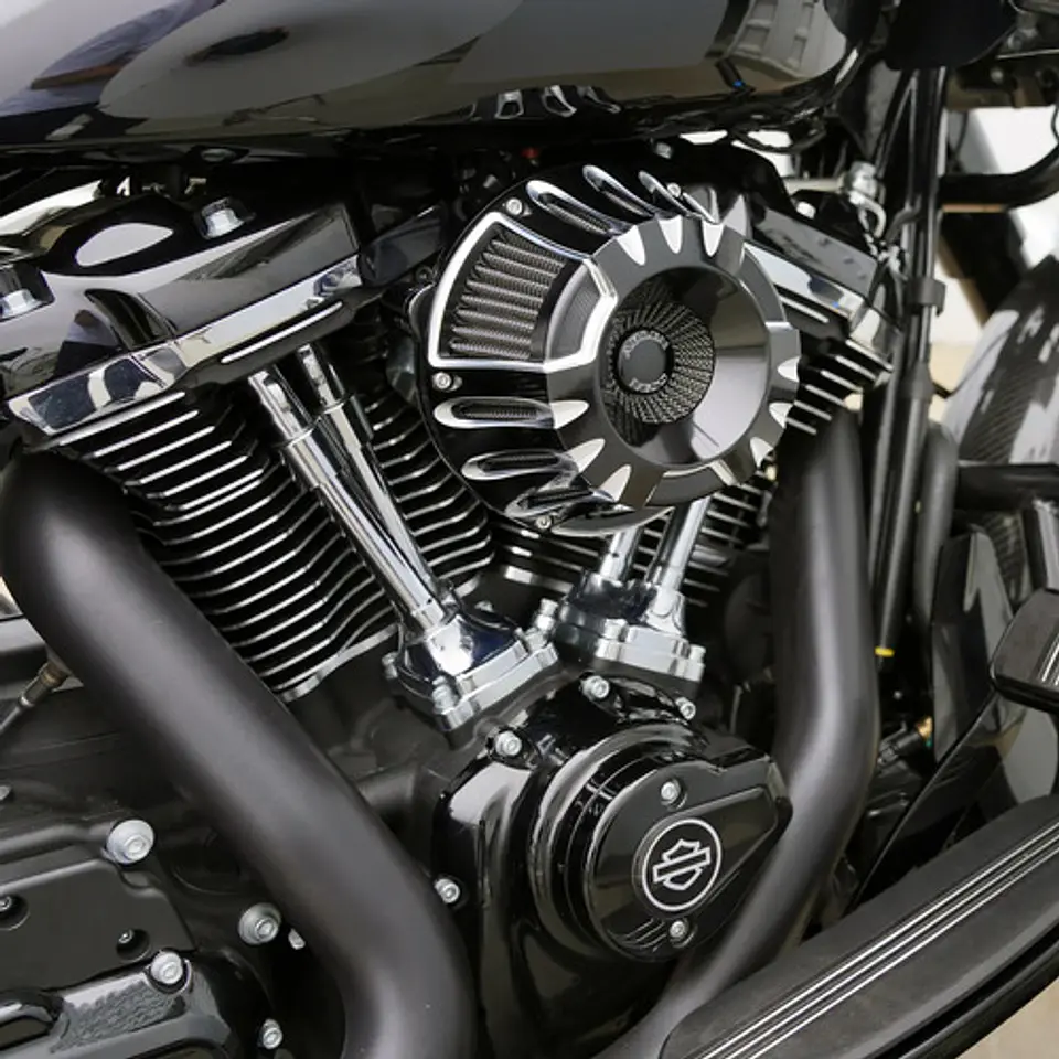Filtro Ar Arlen Ness Deep Cut Inverted Para Harley-davidson 4