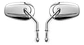 Retrovisor Haste Curta Cromado Harley-davidson - Par - Thumbnail 1