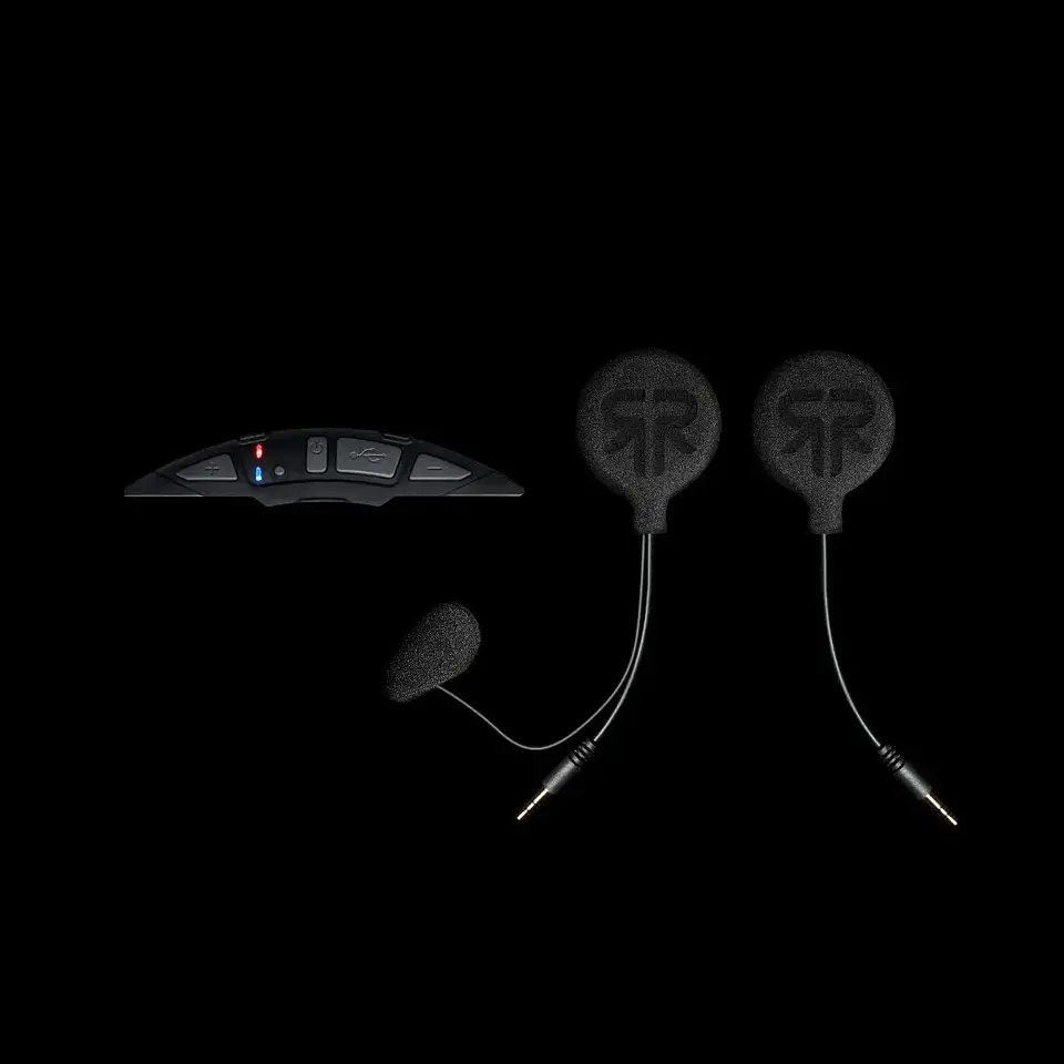 Kit Ruroc AT4.0 Carbon Darkside + Core + 2 Shockwave Bluetooth 8