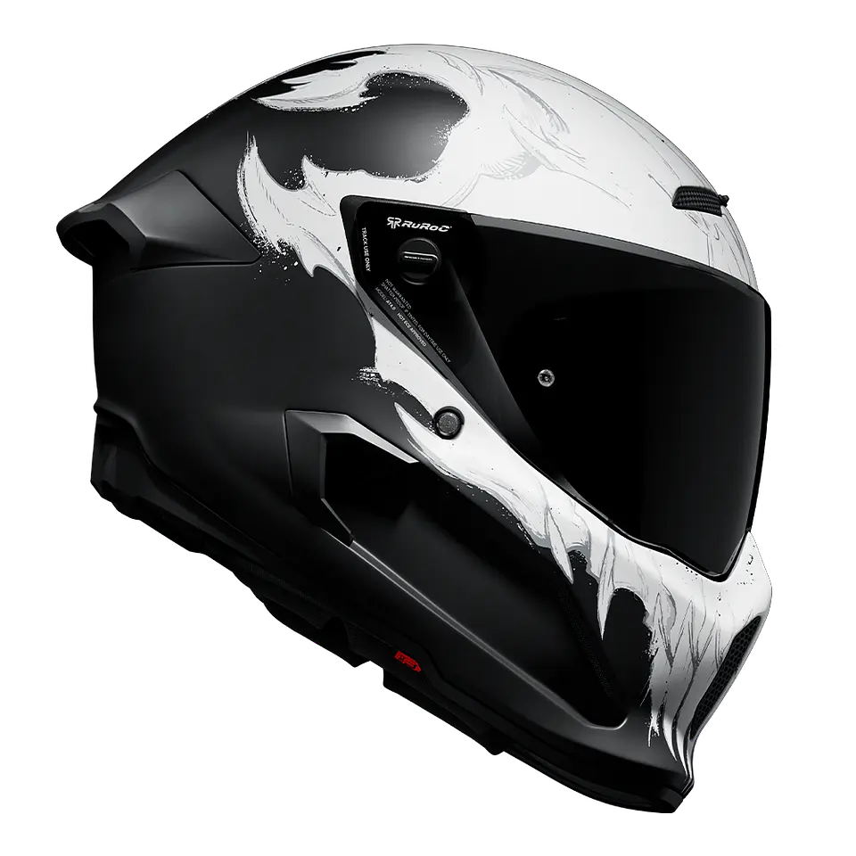 Kit Ruroc AT4.0 Carbon Darkside + Core + 2 Shockwave Bluetooth 4