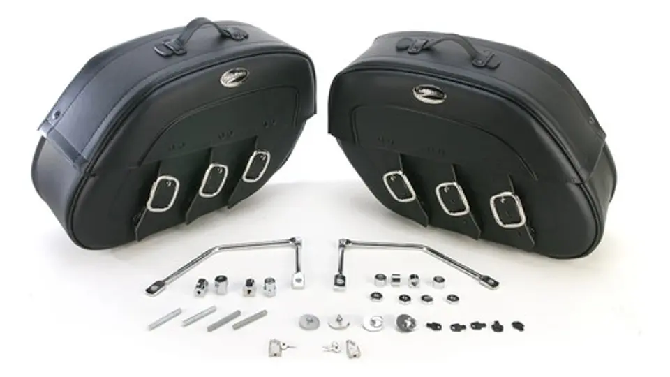 Alforjes Laterais Saddlemen Para Harley-davidson Dyna 1