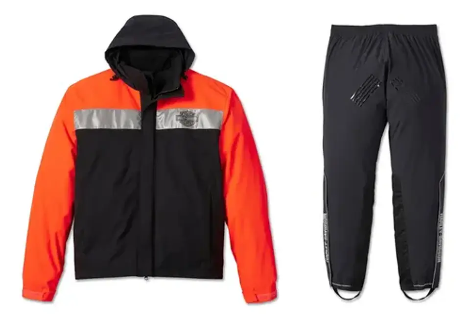 Kit Impermeável Capa Chuva Harley-davidson Full Speed 2 1