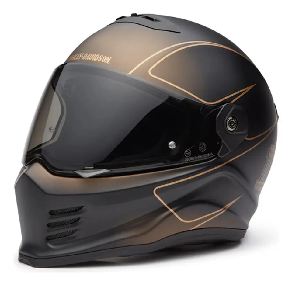 Capacete Harley-davidson Willie G Dark Custom Division X15 1
