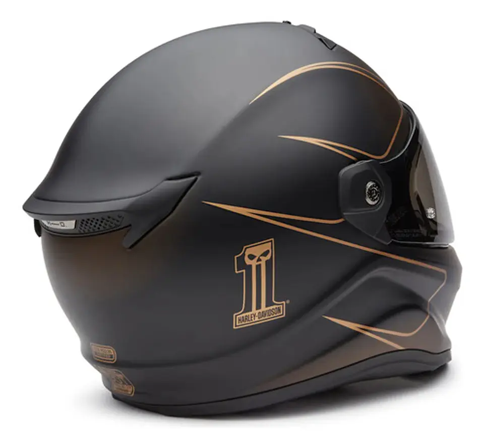 Capacete Harley-davidson Willie G Dark Custom Division X15 3