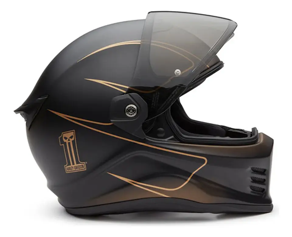 Capacete Harley-davidson Willie G Dark Custom Division X15 4