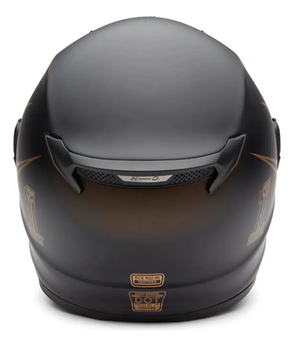 Capacete Harley-davidson Willie G Dark Custom Division X15 6