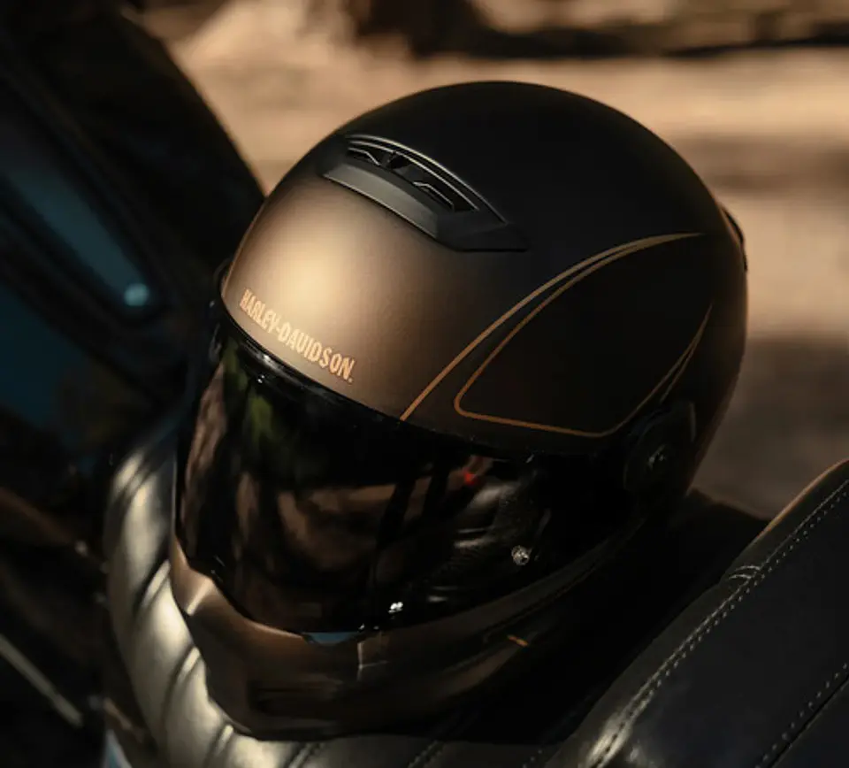 Capacete Harley-davidson Willie G Dark Custom Division X15 7