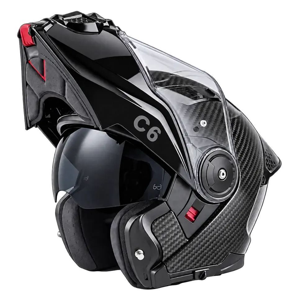 Capacete Modular Daytona C6 Carbon - Fibra de Carbono 2