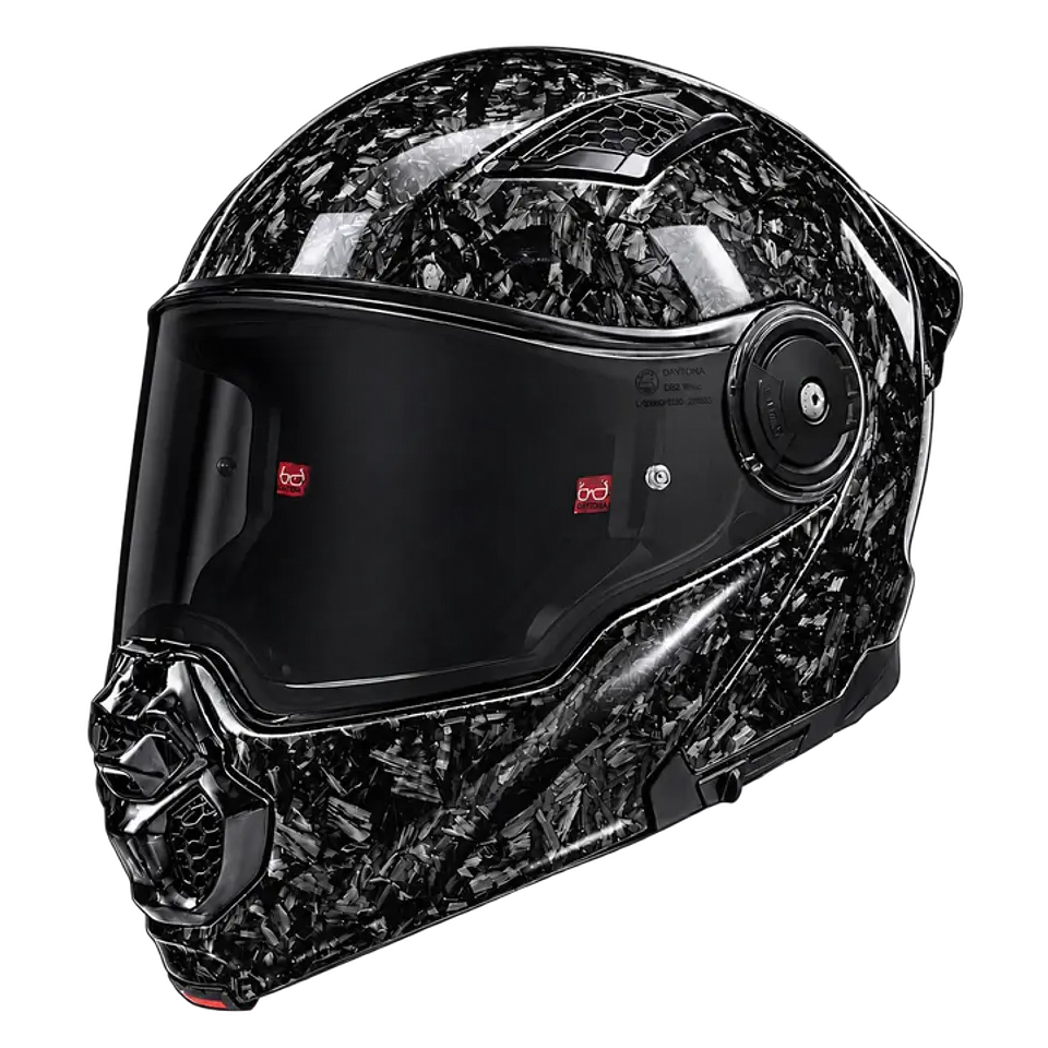 Capacete Modular Daytona C6 Forged Carbon - Fibra de Carbono 1