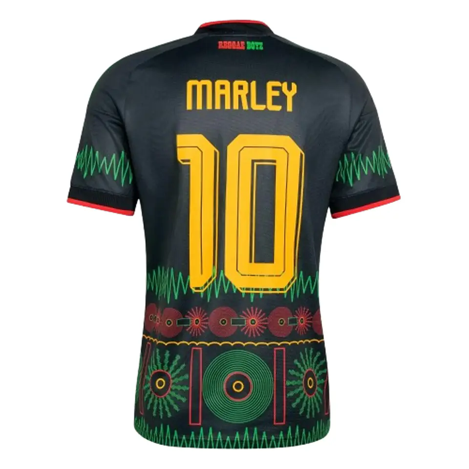 Jamaica Visitante 2026 Bob Marley #10 2