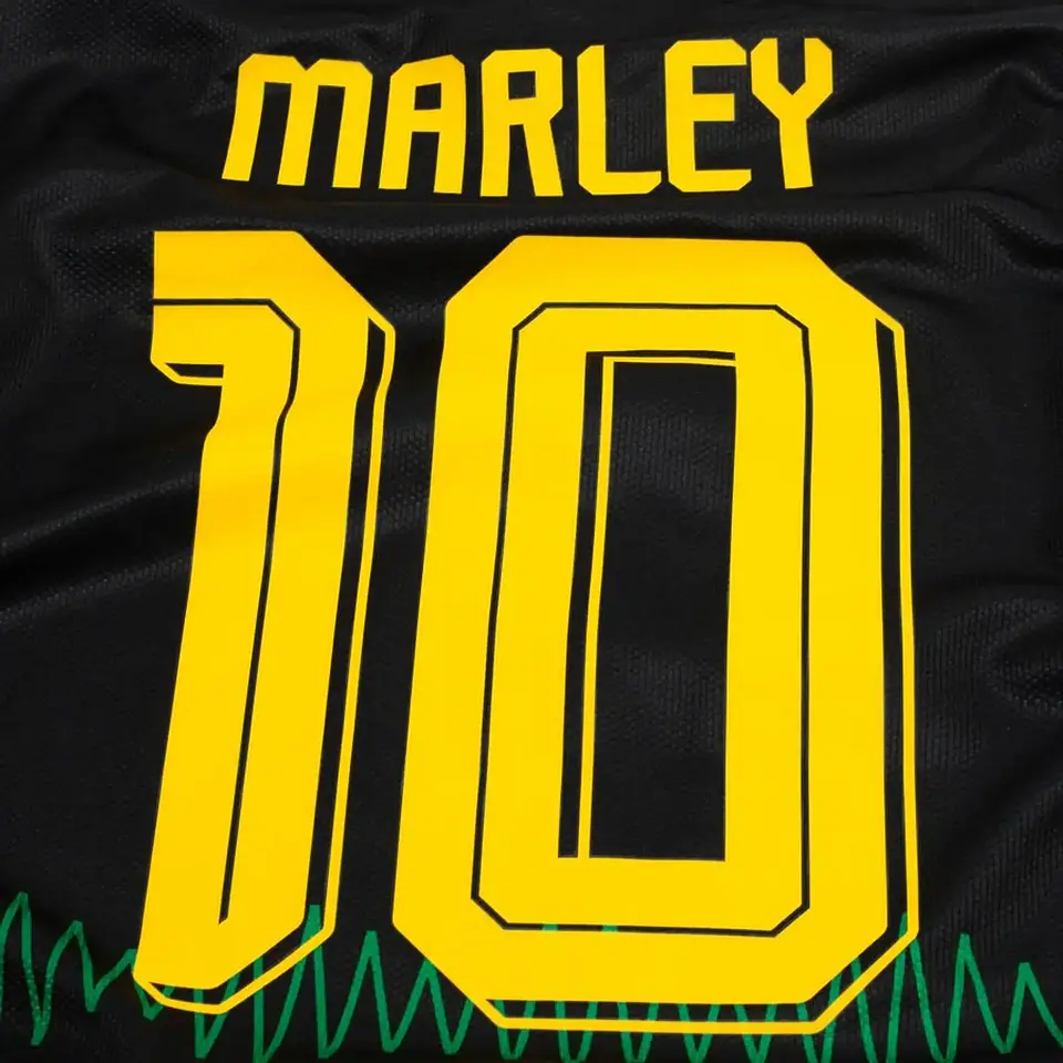 Jamaica Visitante 2026 Bob Marley #10 3