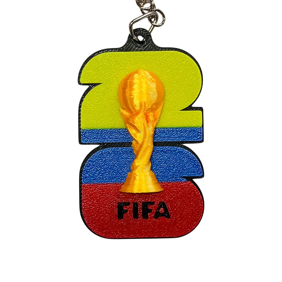 Llaveros Mundial 2026 Banderas Copa 7