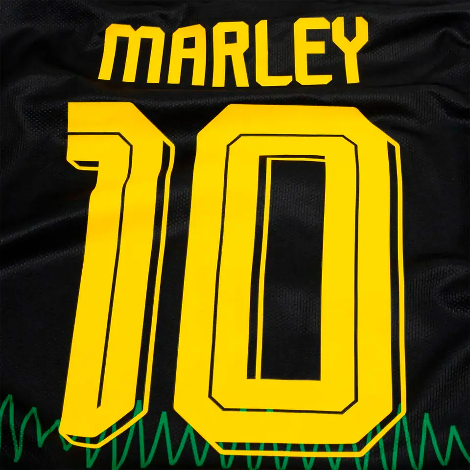 Jamaica Visitante 2026 Bob Marley #10 3