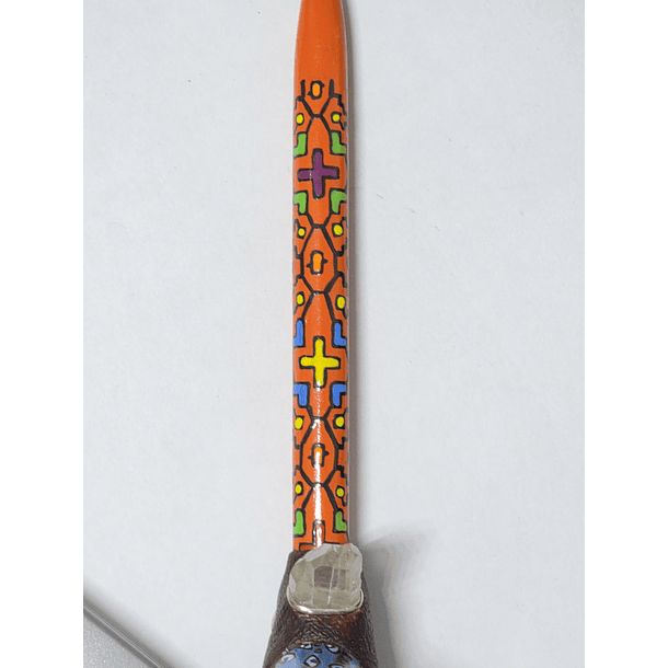 Tepi Aya Flor Morada y Cuarzo Cristal 2