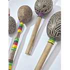 Maraca Tallada Pequeña 2