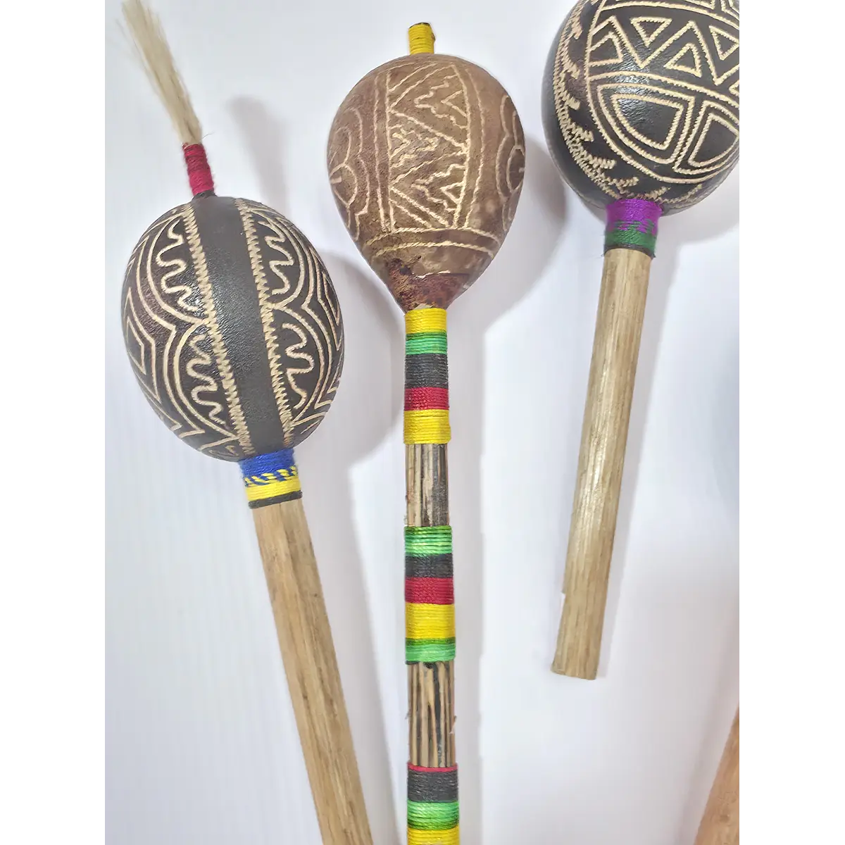 Maraca Tallada Pequeña