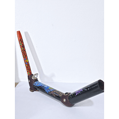 Tepi Aya Flor Morada y Cuarzo Cristal