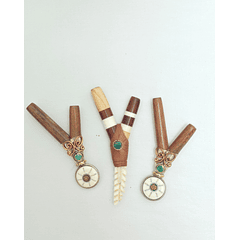 Kurepi Collar Aro Aya Turquesa