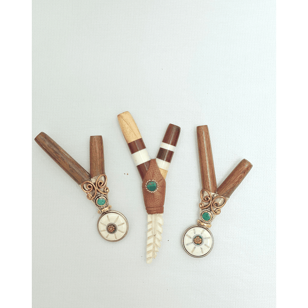 Kurepi Collar Aro Aya Turquesa 