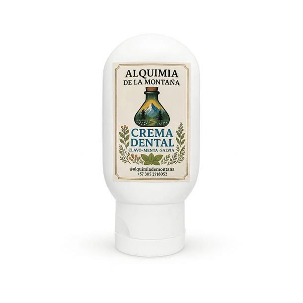 Crema Dental Artesanal 
