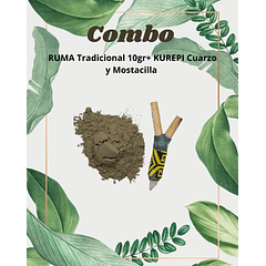 Combo Ruma tradicional 10gr+ Kurepi cuarzo y mostacilla 