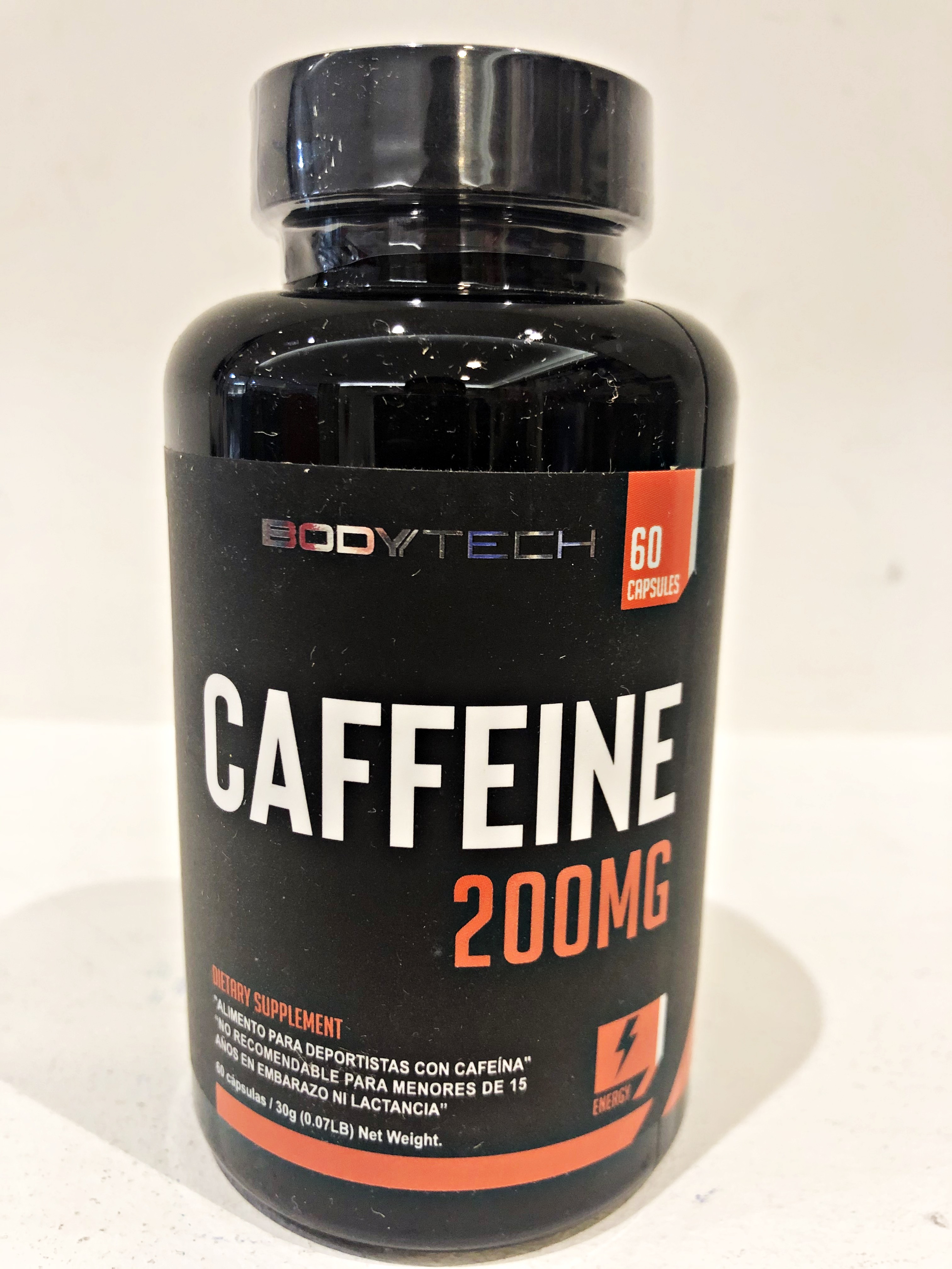 Caffeine 200mg Bodytech