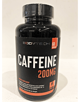 Cafeina 200mg Bodytech