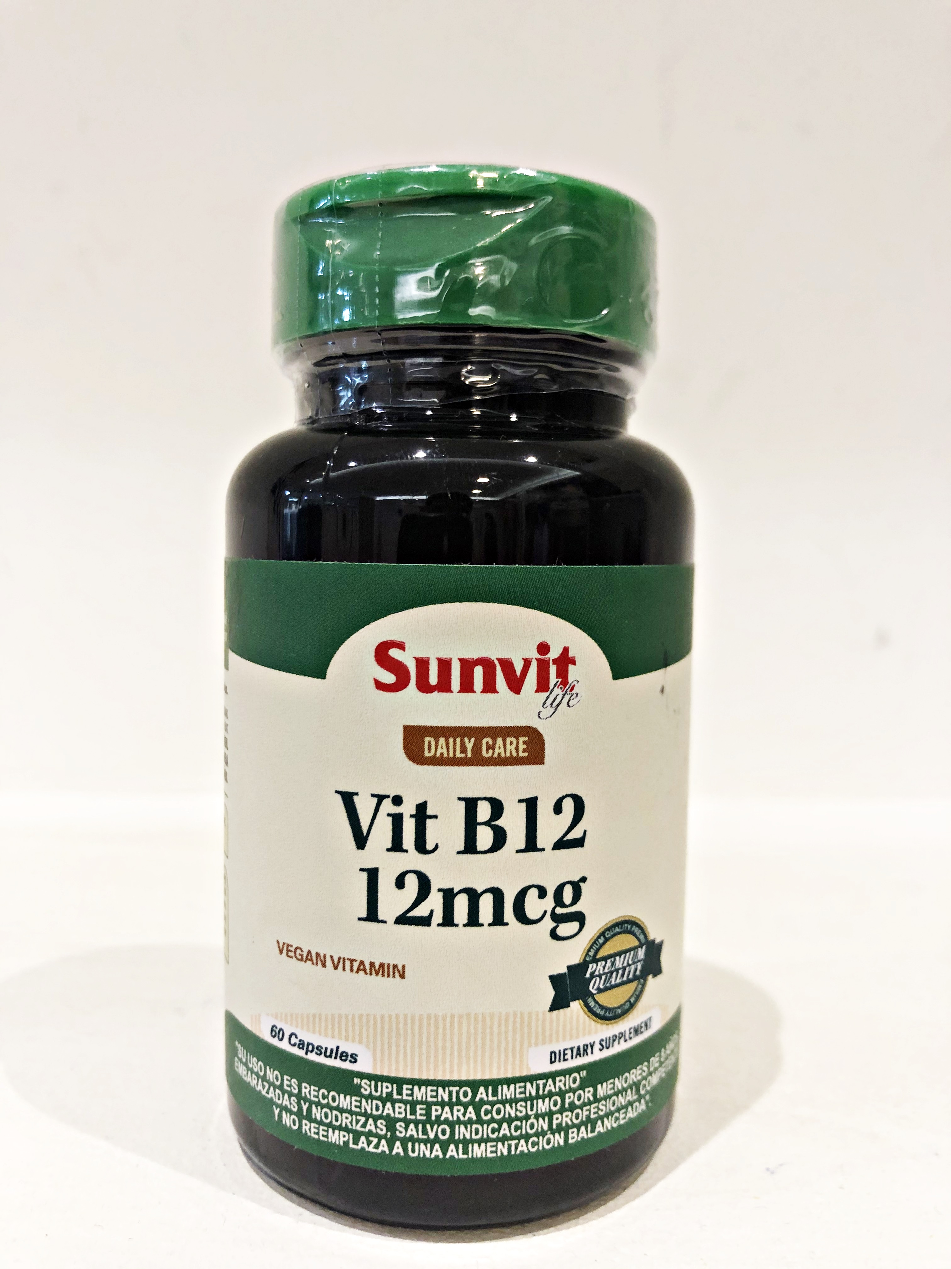 Vitamina B12 12 mcg Sunvit