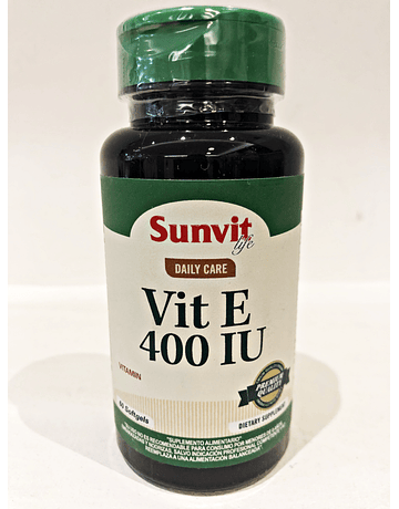 Vitamina E 400 UI Sunvit