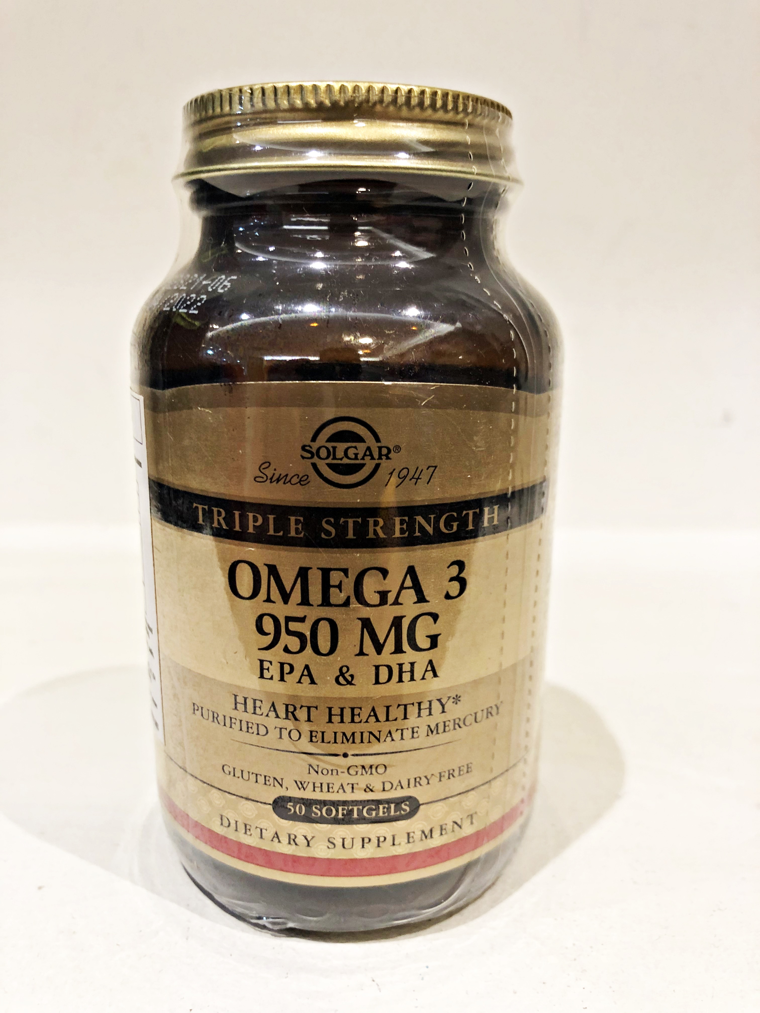 Omega 3 950 mg Solgar