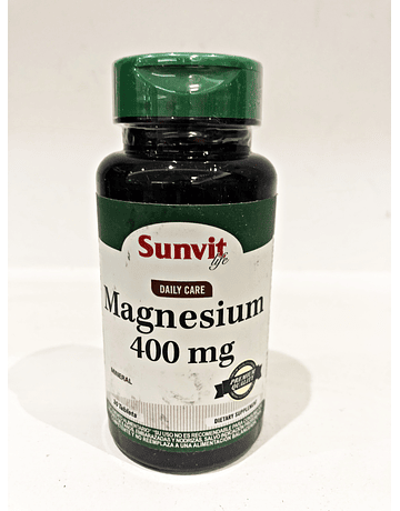Magnesio 400 mg Sunvit