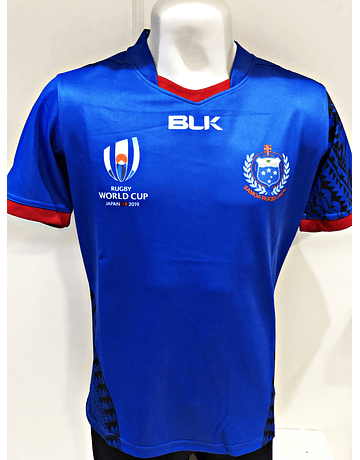 Camiseta Samoa RWC 2019 Replica Blk