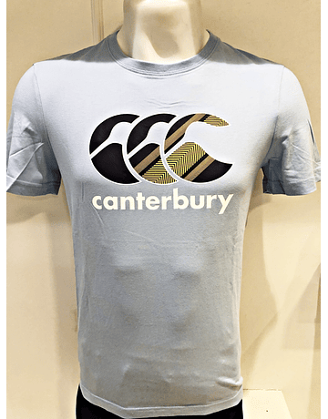 Cerulean Canterbury Graphic Logo Cotton T-Shirt
