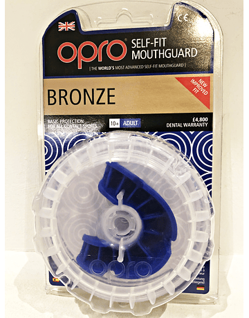 Bronze Opro Mouth Guard